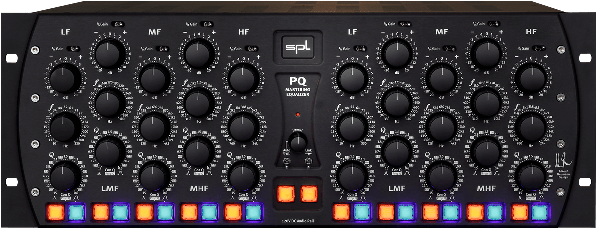 SPL PQ MASTERING EQUALIZER BLACK Égaliseur mastering