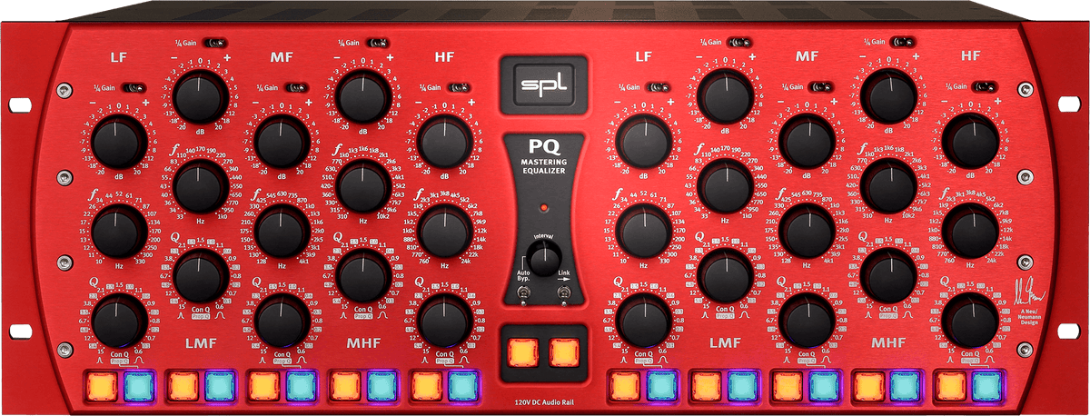SPL PQ MASTERING EQUALIZER BLACK Égaliseur mastering