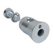 MILOS Pro-30 Square - Multicube Connector M12 P (Milos Ø 29,8 mm compatible) CON56B - male with Washer - P truss