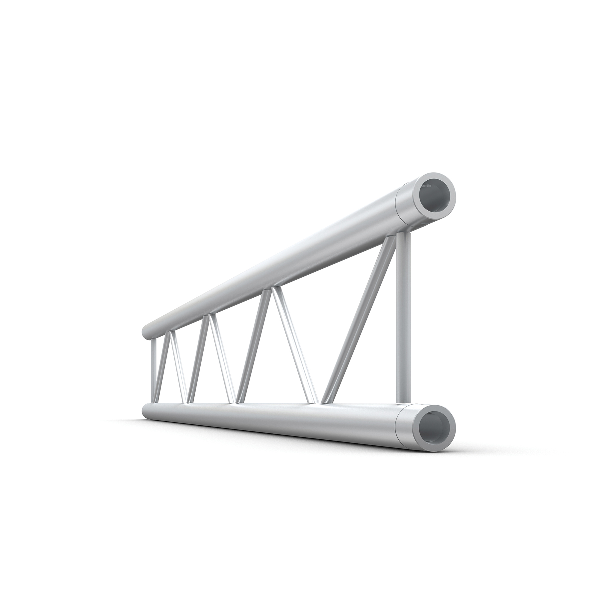 MILOS Pro-30 Step P Truss - Straight P (Milos Ø 29,8 mm compatible), Silver, 500mm BTB500 - 500 mm