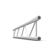 MILOS Pro-30 Step P Truss - Straight P (Milos Ø 29,8 mm compatible), Silver, 2.000mm BTB2000 - 2000 mm