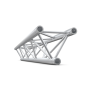 MILOS Pro-30 Triangle P Truss - Straight P (Milos Ø 29,8 mm compatible), Silver, 5.000mm STB5000 - 5000 mm
