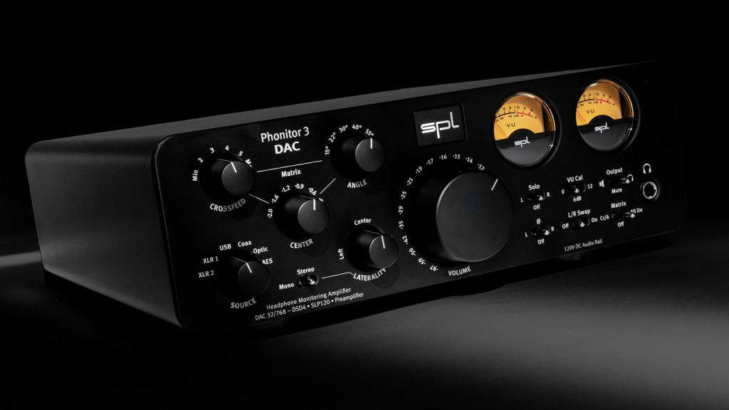 SPL Phonitor 3 Dac - vista diagonale