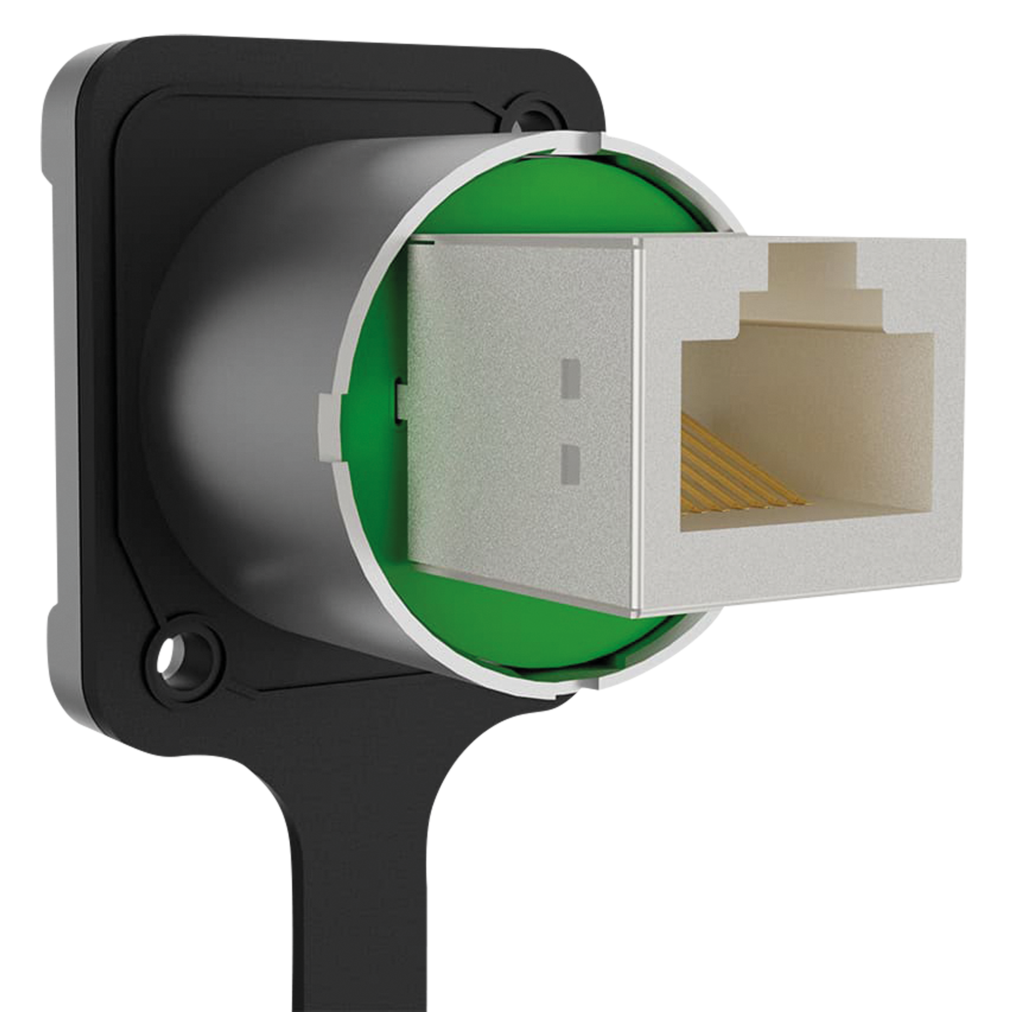 SEETRONIC RJ45 Chassis Connector Connessione passante - Compatibile con IP65