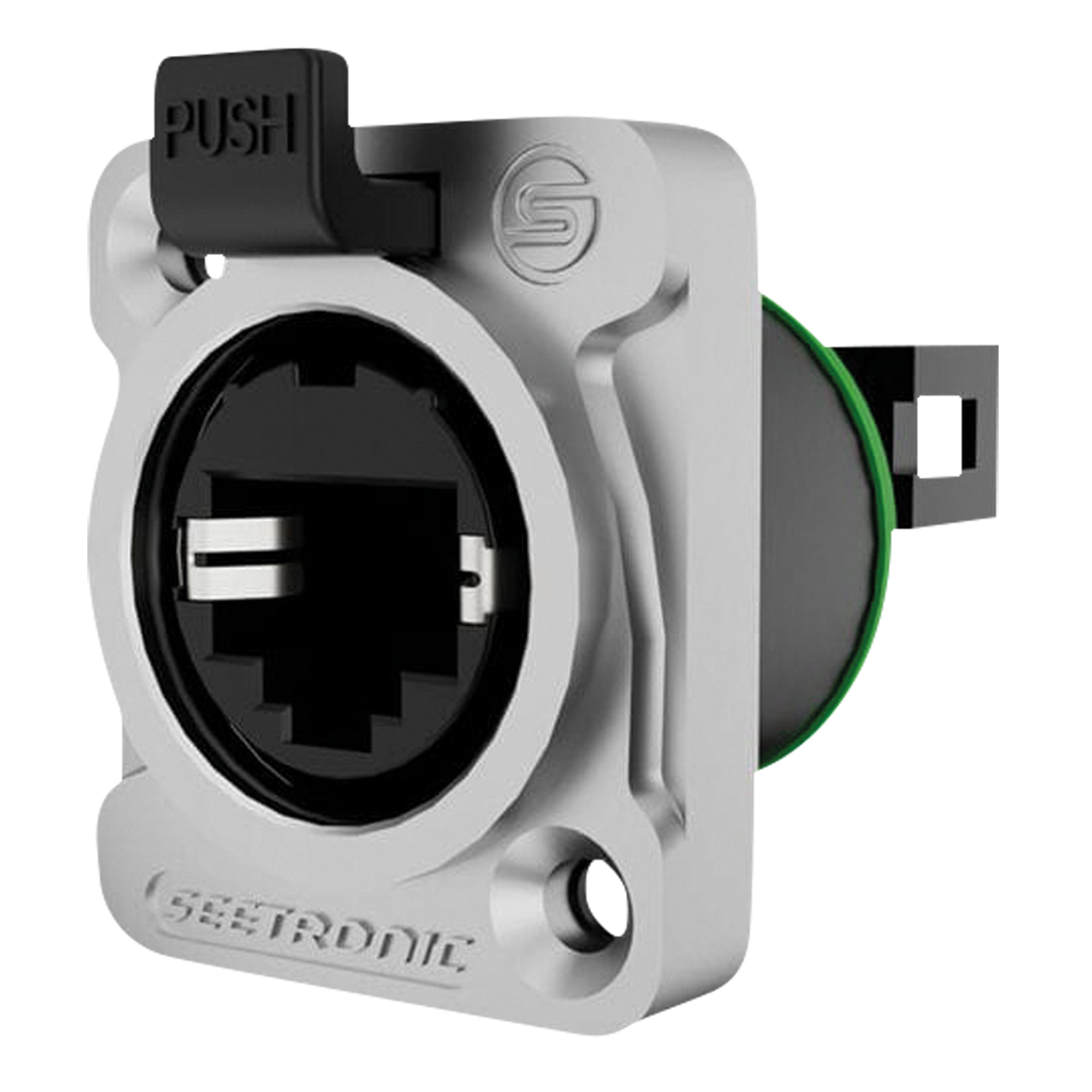 SEETRONIC RJ45 Chassis Locking receptacle - IP65 Presa di blocco - IP65