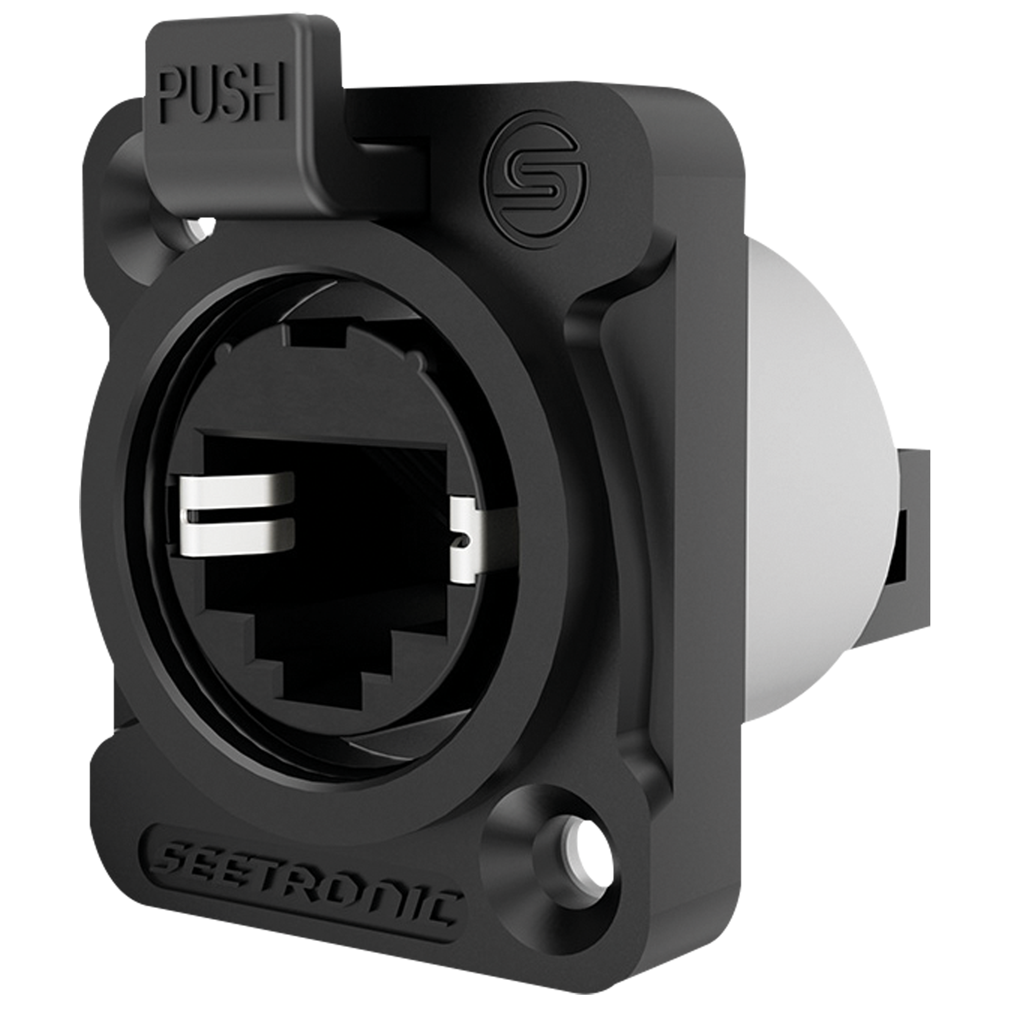 SEETRONIC RJ45 Chassis Locking receptacle - IP65 Presa di blocco - IP65