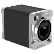 SEETRONIC RJ45 Feedthrough Coupler Bloccaggio a scatto