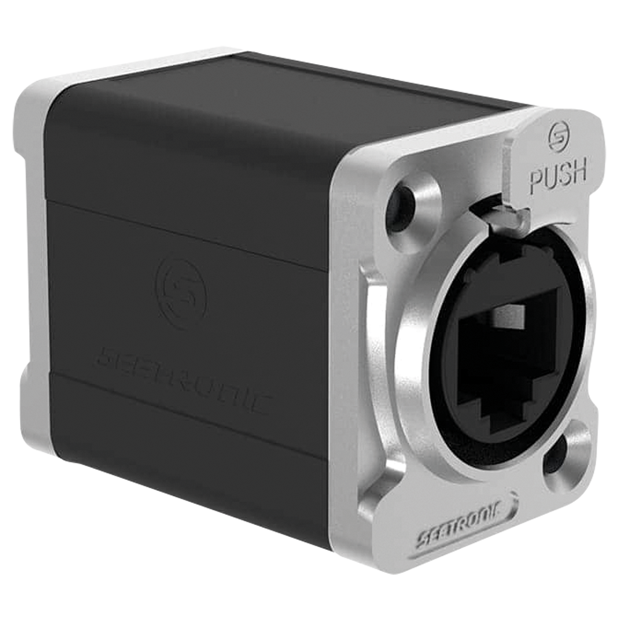 SEETRONIC RJ45 Feedthrough Coupler Bloccaggio a scatto