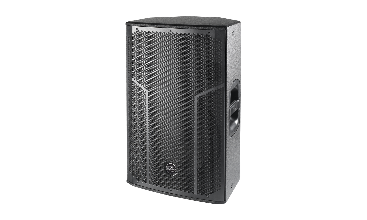 Das ACTION-515A Cassa attiva 15" a 2 vie 500 w, 131 db- 230/115 v - nera