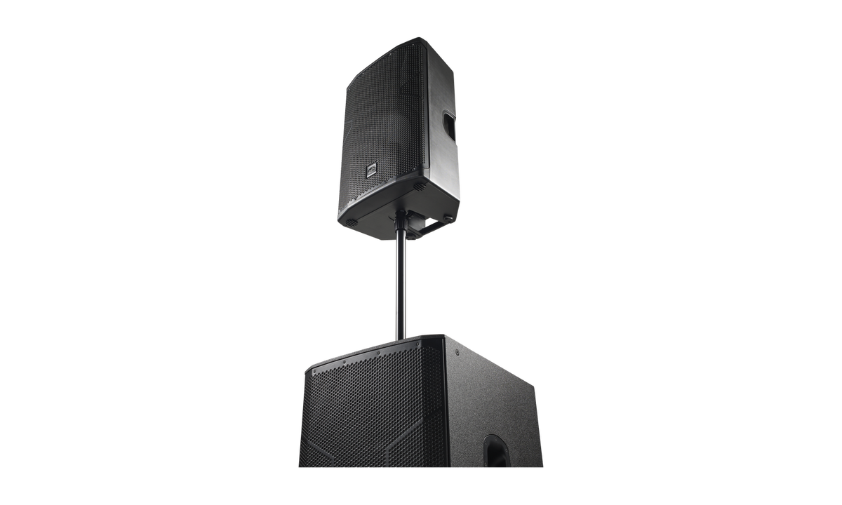 Das ALTEA-412A Cassa attiva 12" a 2 vie 400 w, 126 db- in polipropilene - nera