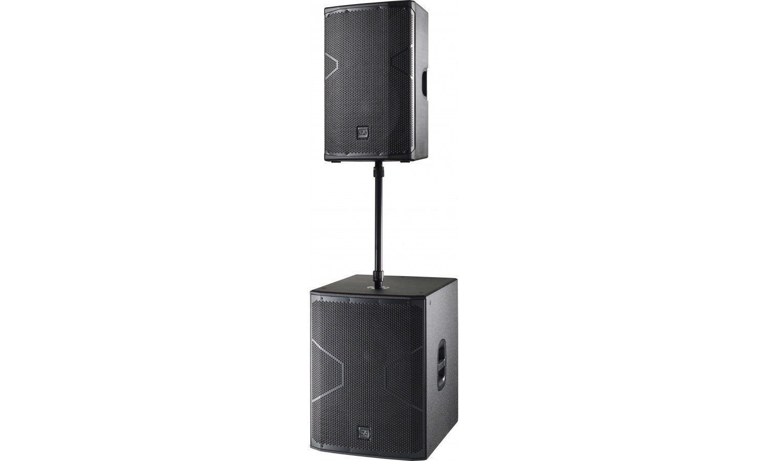 Das ALTEA-718A Subwoofer attivo 18" - 600 w, 134 db- 230/115 v - nero