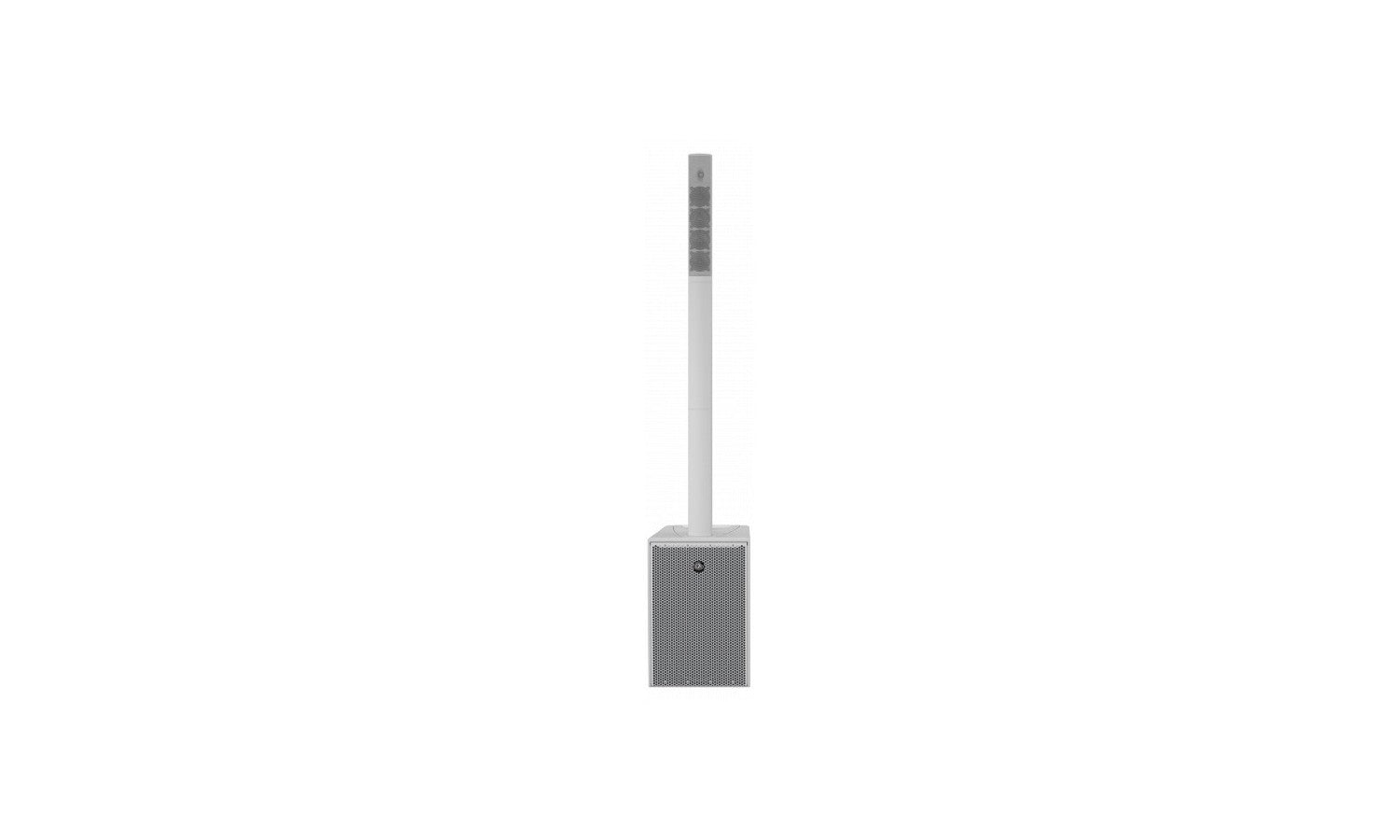 Das ALTEA-DUO-20A-W Colonna attiva a 3 vie 1000 w, 127 db- bianca
