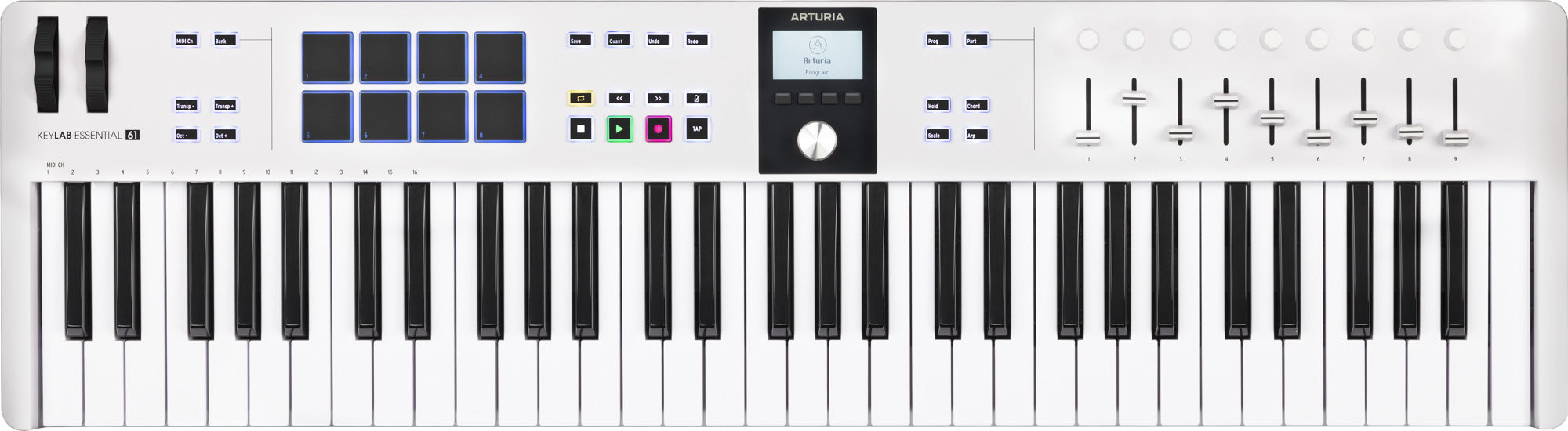 Arturia KeyLab Essential 3 61 White