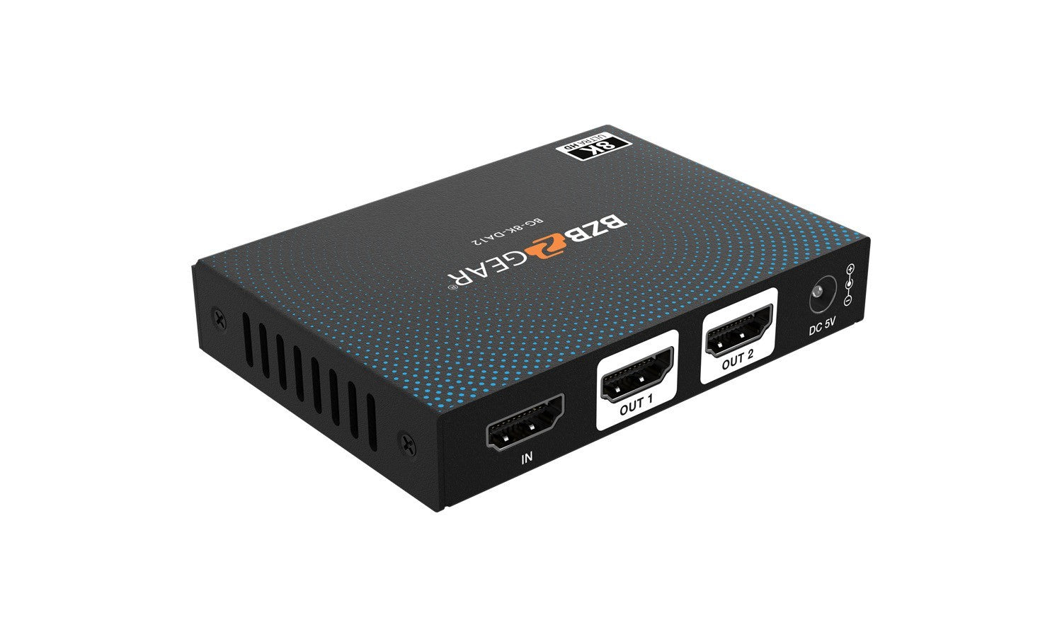 Bzbgear BG-8K-DA12 1x2 8k uhd hdmi 2.1 splitter con autodownscaling 8k60/4k120
