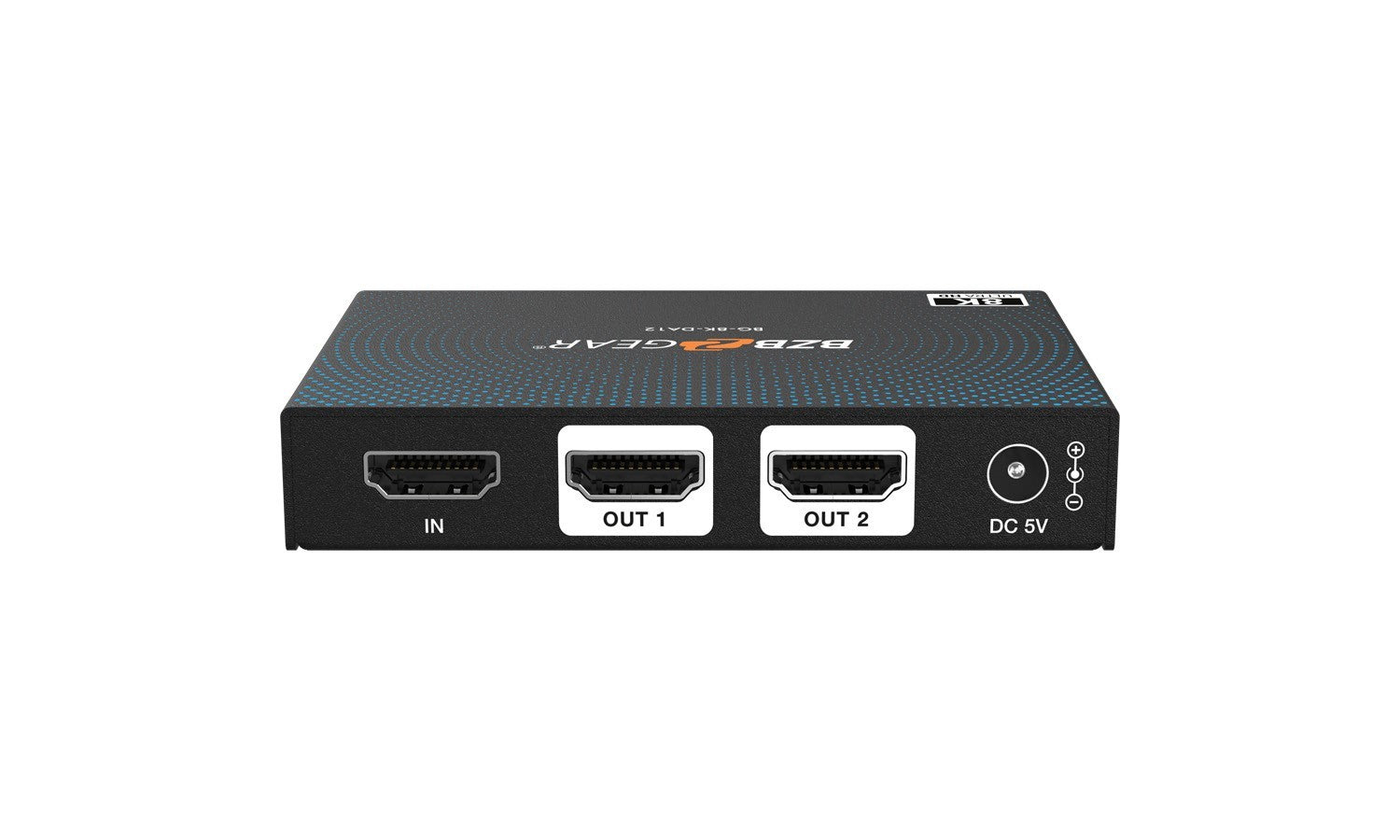 Bzbgear BG-8K-DA12 1x2 8k uhd hdmi 2.1 splitter con autodownscaling 8k60/4k120
