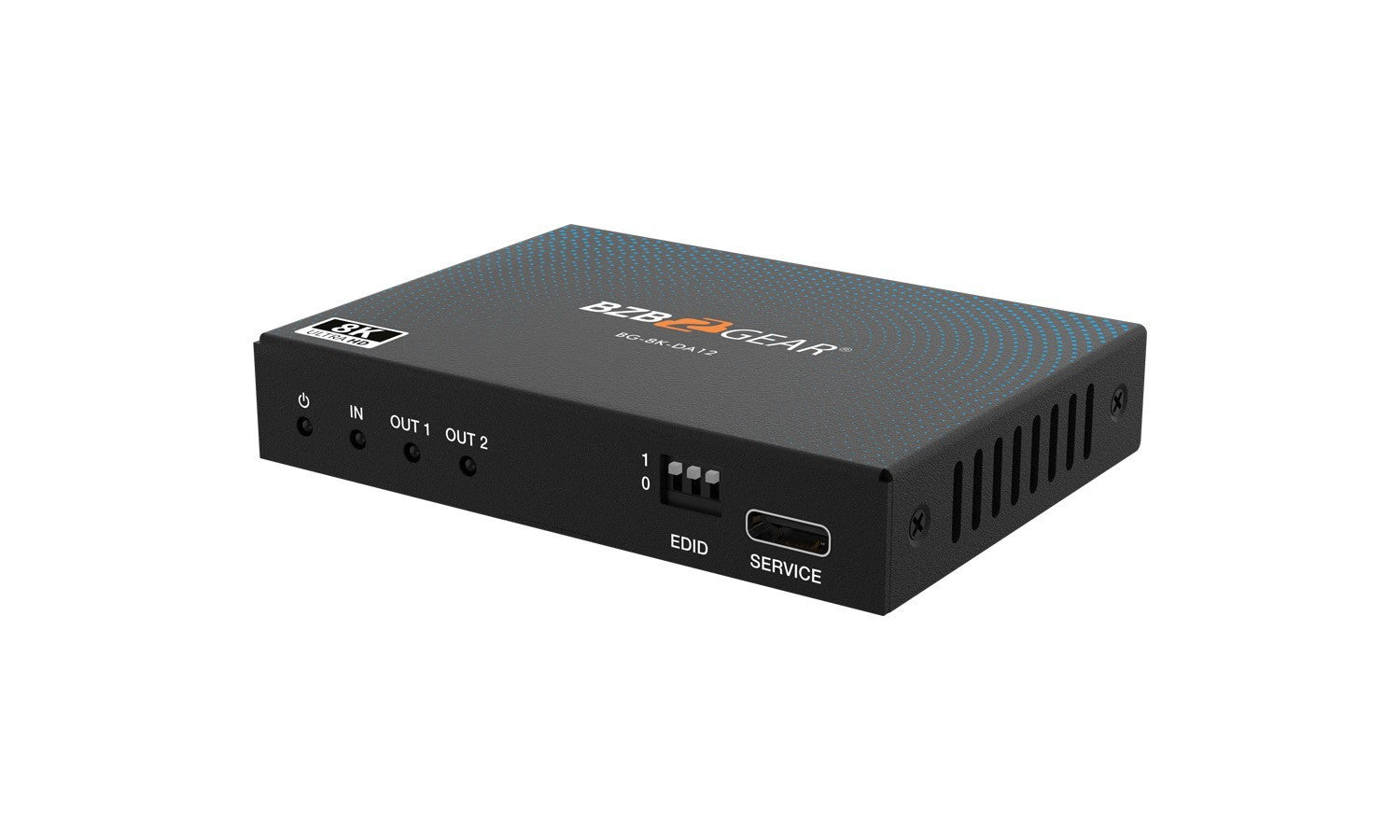 Bzbgear BG-8K-DA12 1x2 8k uhd hdmi 2.1 splitter con autodownscaling 8k60/4k120
