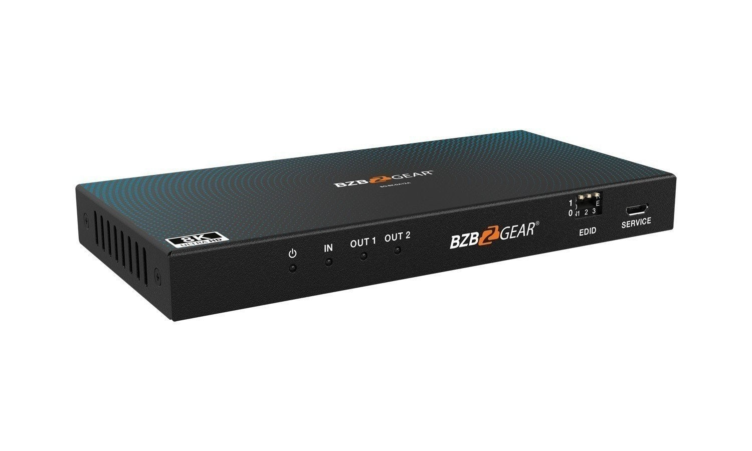 Bzbgear BG-8K-DA12A 1x2 8k hdmi splitter scaler hdr