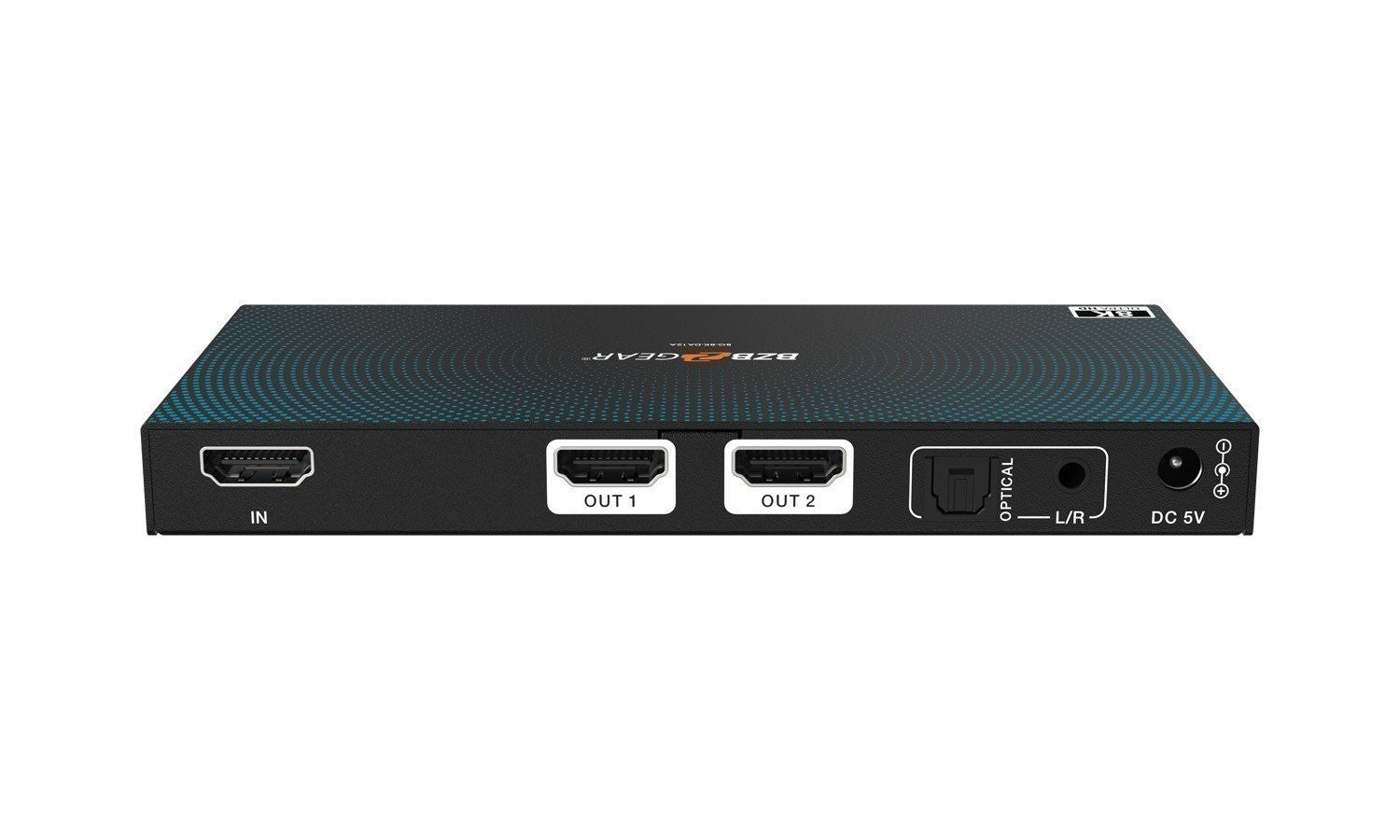 Bzbgear BG-8K-DA12A 1x2 8k hdmi splitter scaler hdr