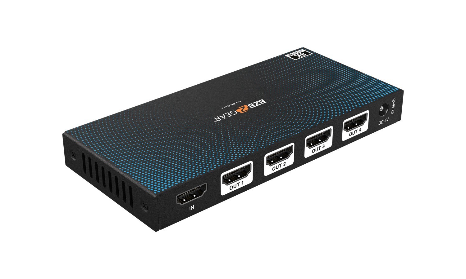 Bzbgear BG-8K-DA14 1x4 8k uhd hdmi 2.1 splitter con autodownscaling 8k60/4k120