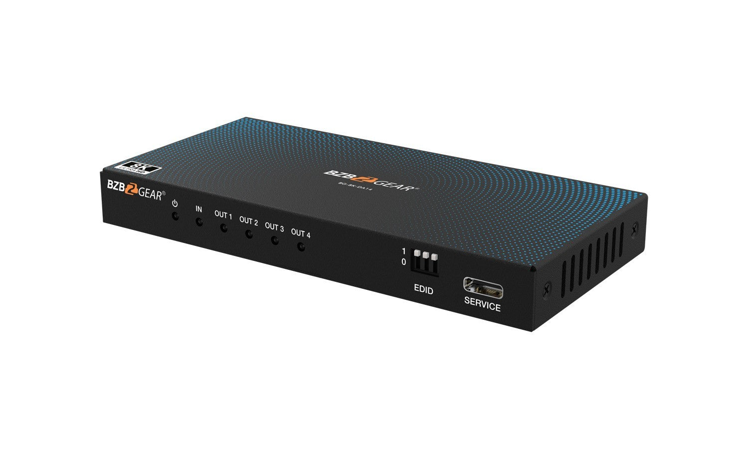Bzbgear BG-8K-DA14 1x4 8k uhd hdmi 2.1 splitter con autodownscaling 8k60/4k120