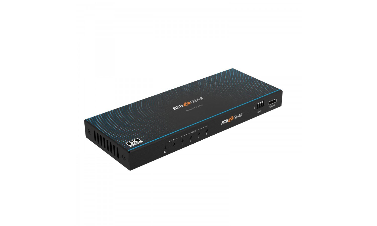 Bzbgear BG-8K-DA14A-G2 Splitter 1/4 hdmi 8k60/4k120auto downscale+audio de-embed