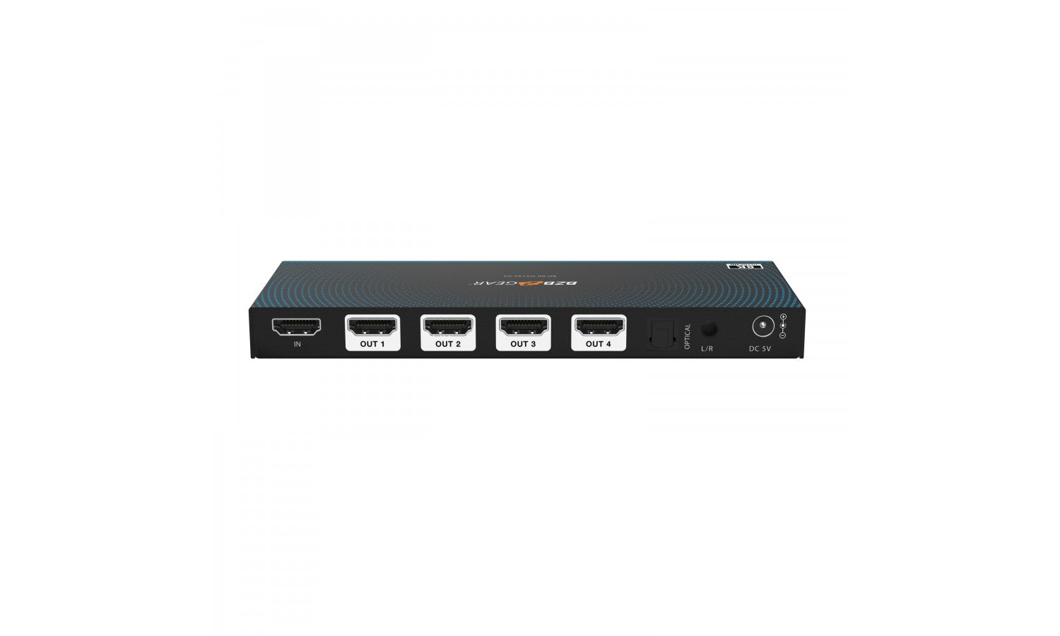 Bzbgear BG-8K-DA14A-G2 Splitter 1/4 hdmi 8k60/4k120auto downscale+audio de-embed