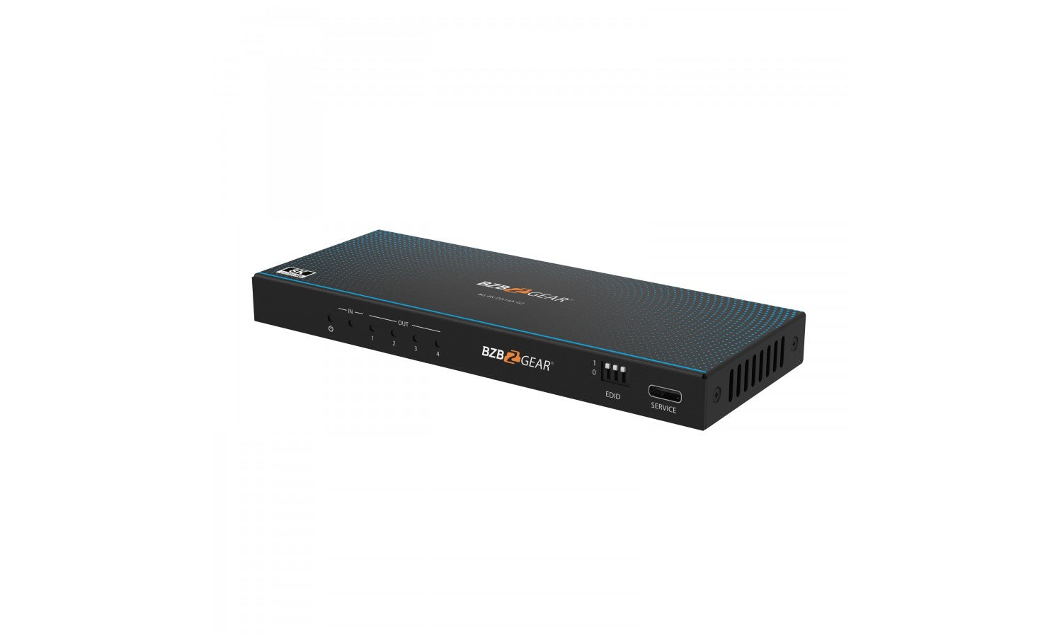 Bzbgear BG-8K-DA14A-G2 Splitter 1/4 hdmi 8k60/4k120auto downscale+audio de-embed