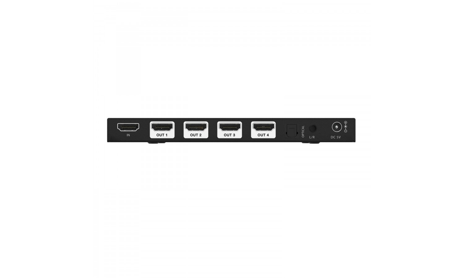 Bzbgear BG-8K-DA14A-G2 Splitter 1/4 hdmi 8k60/4k120auto downscale+audio de-embed