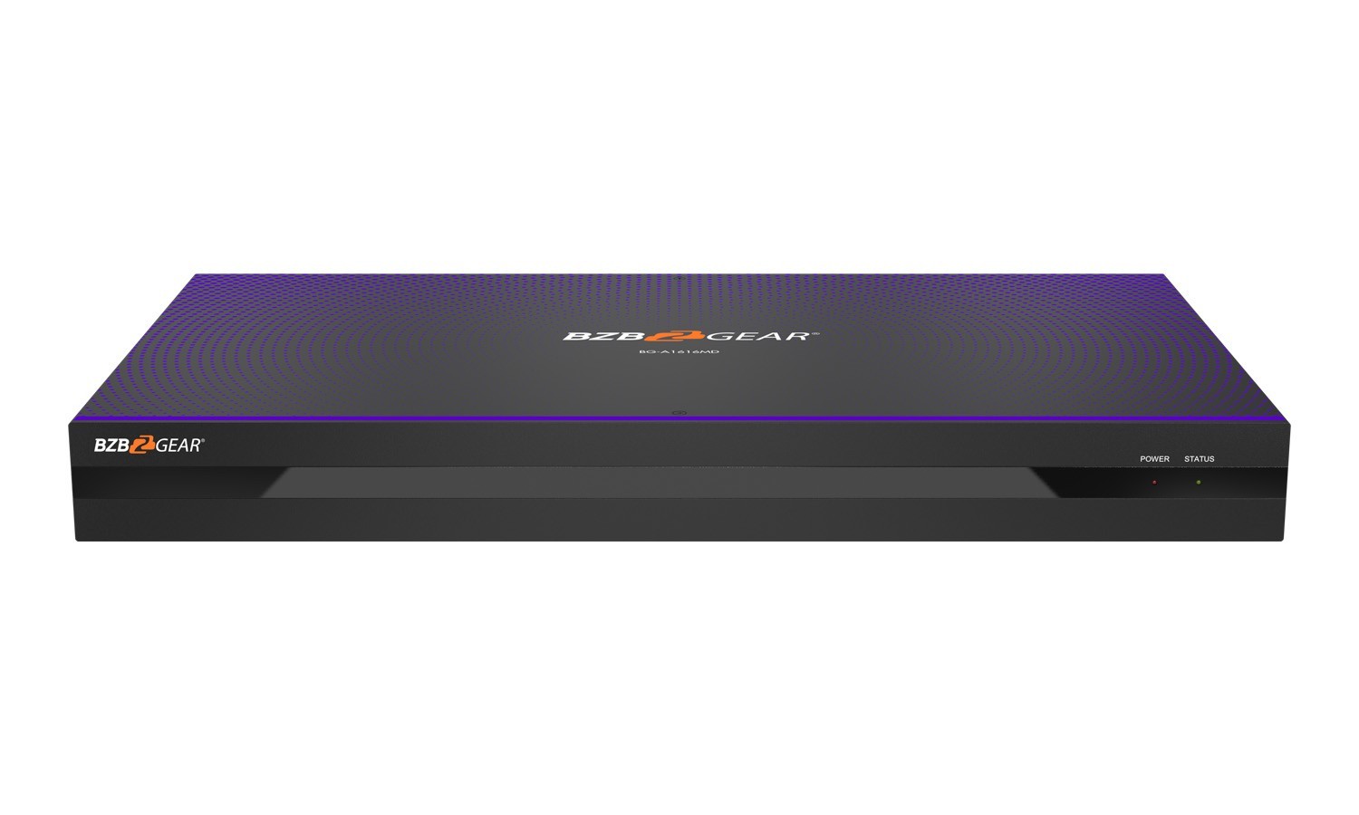Bzbgear BG-A1616MD 16x16 audio dsp con 4 dante in/out4 dante in out