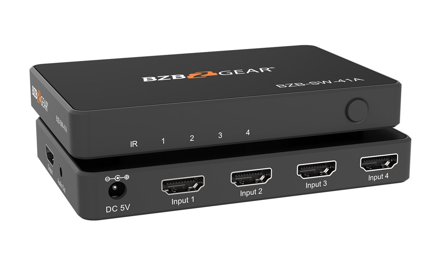 Bzbgear BG-BZB-SW-41A Switch hdmi 4x1 4kultra slim+telecomando ir