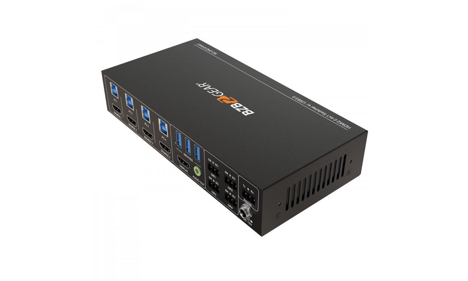 Bzbgear BG-UHD-KVM41 Switcher kvm e hdmi a 4 porte