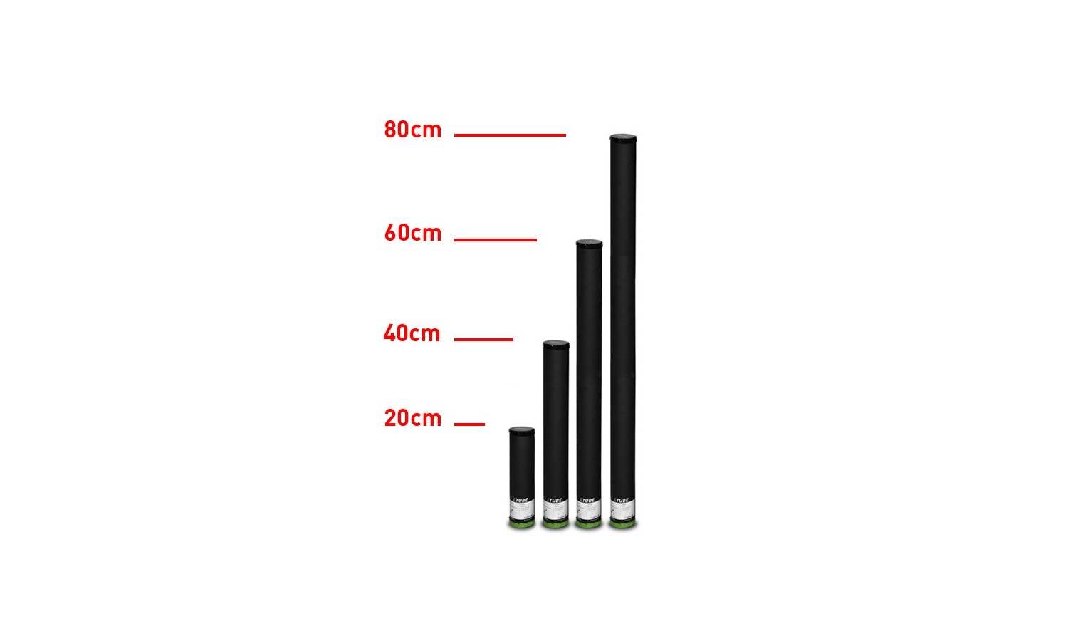 Oh-fx ET-S Cannone usa e getta 20cm per etube.