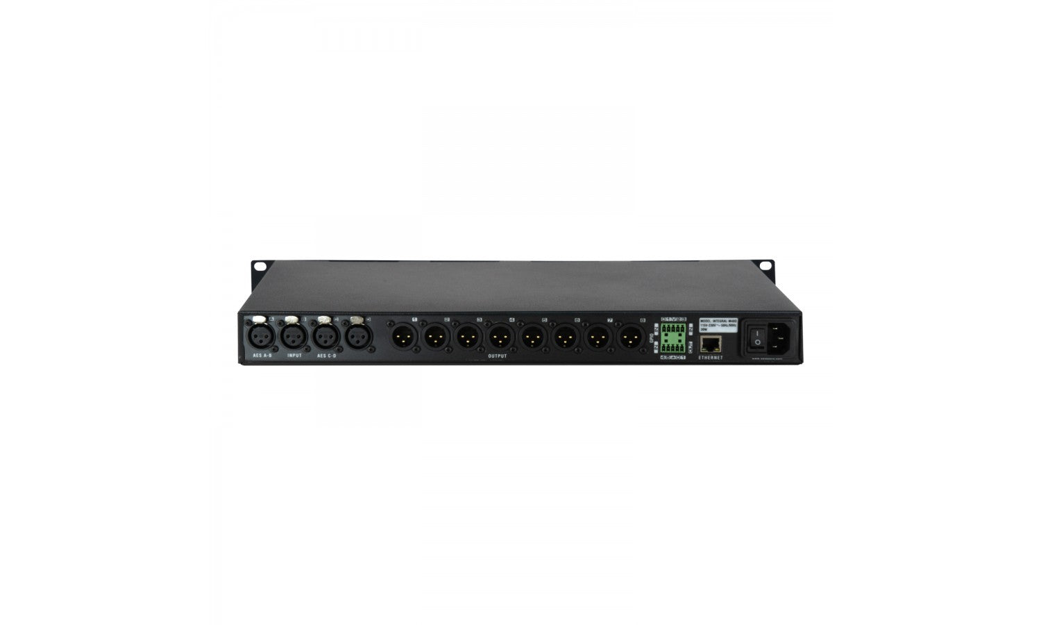 Das INTEGRAL-M48D Dsp, 4in(analog & aes3 audio) per 8 out48khz sampling rate