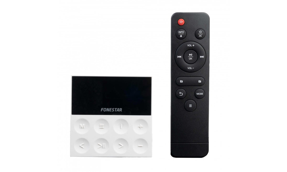 Fonestar KS-AMP Amplificatore stereo da parete con lettore usb, bluetooth e radio