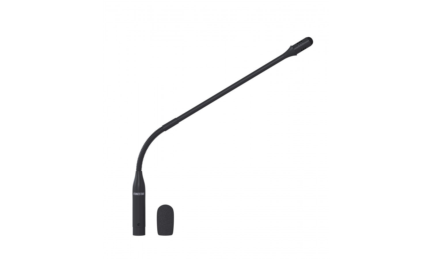 Fonestar MICFLEX-C45-B Microfono a collo d'oca a condensatoreelectret unidirezionale