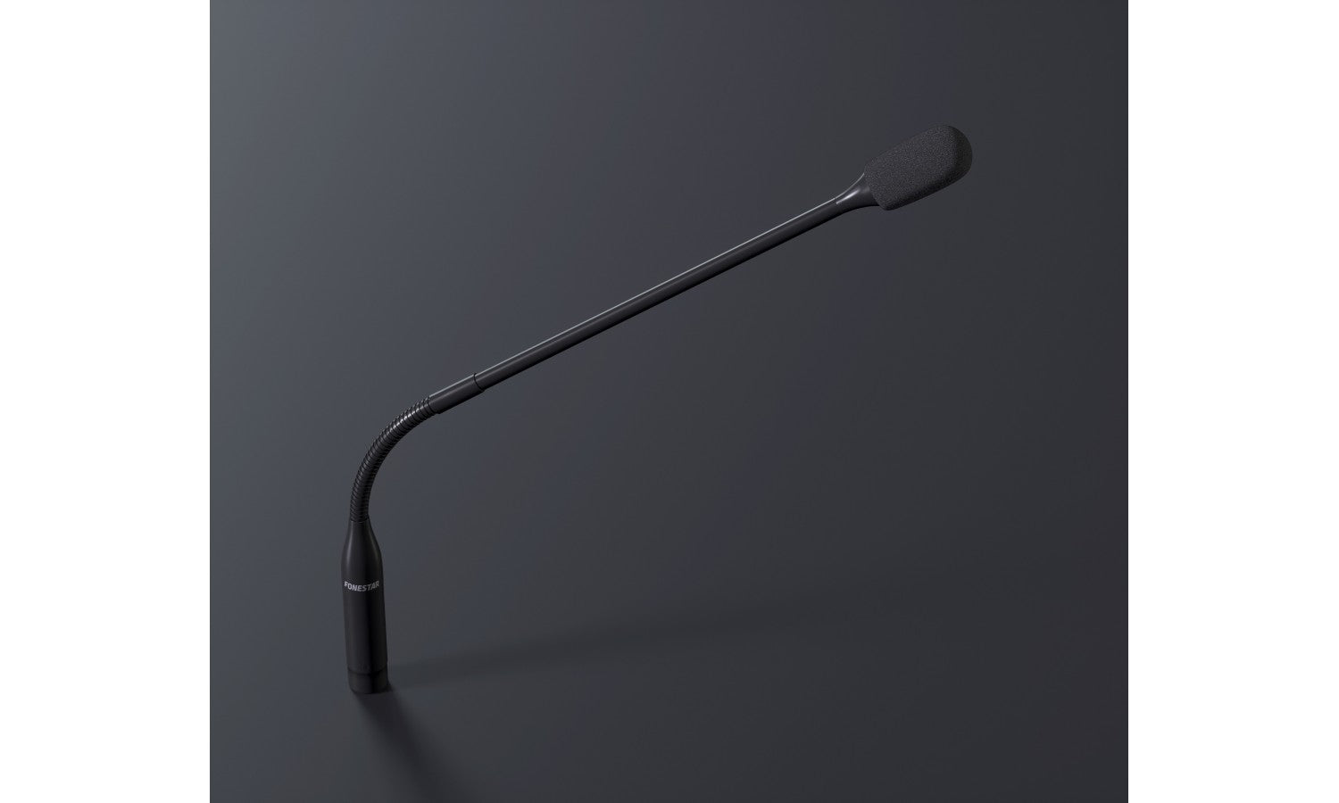 Fonestar MICFLEX-C45 Microfono a collo di cigno 45cm condensatore electret unidirezionale