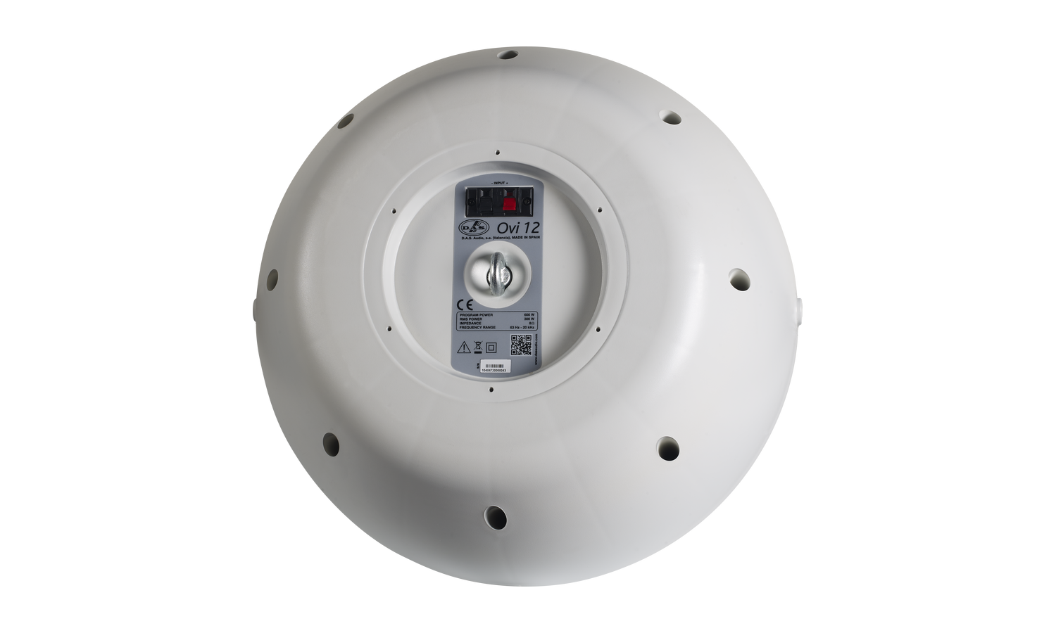 Das OVI-12-W Cassa passiva 300w, 12" in polipropilenecoassiale 2 vie 8 ohm bianco