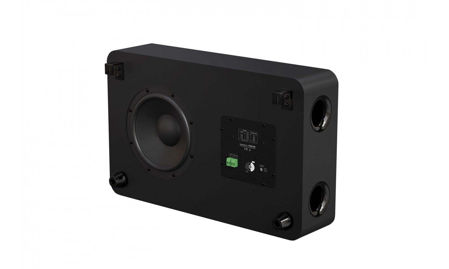 Fonestar POWERBASS-8TN Subwoofer 8" con trasformatore 100v- nero