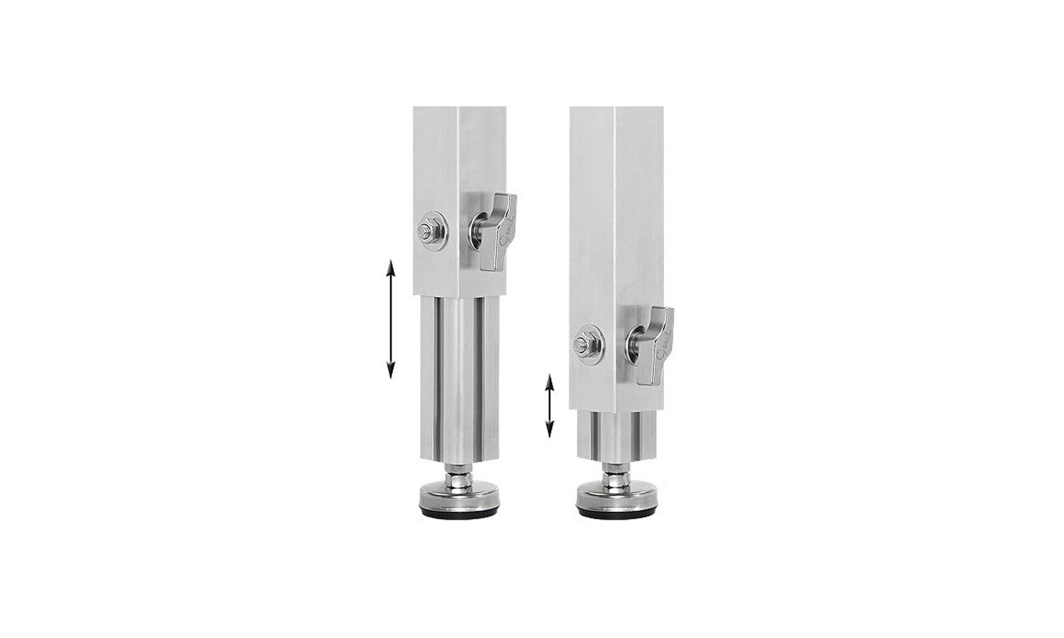 Guil PTA5-D/70-120 Piede telescopico regolabile +/-5cm perpedana tm300/tm440/tm440xl ser