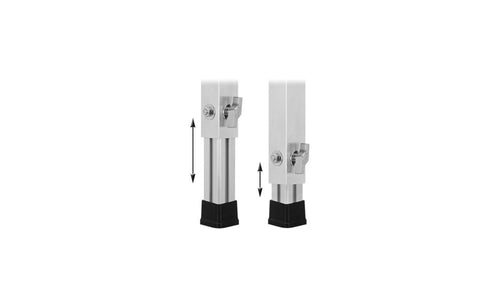 Guil PTA5-T/50-80 Piede telescopico h 50/80cm  per pedanatm300/tm440/tm440xl series
