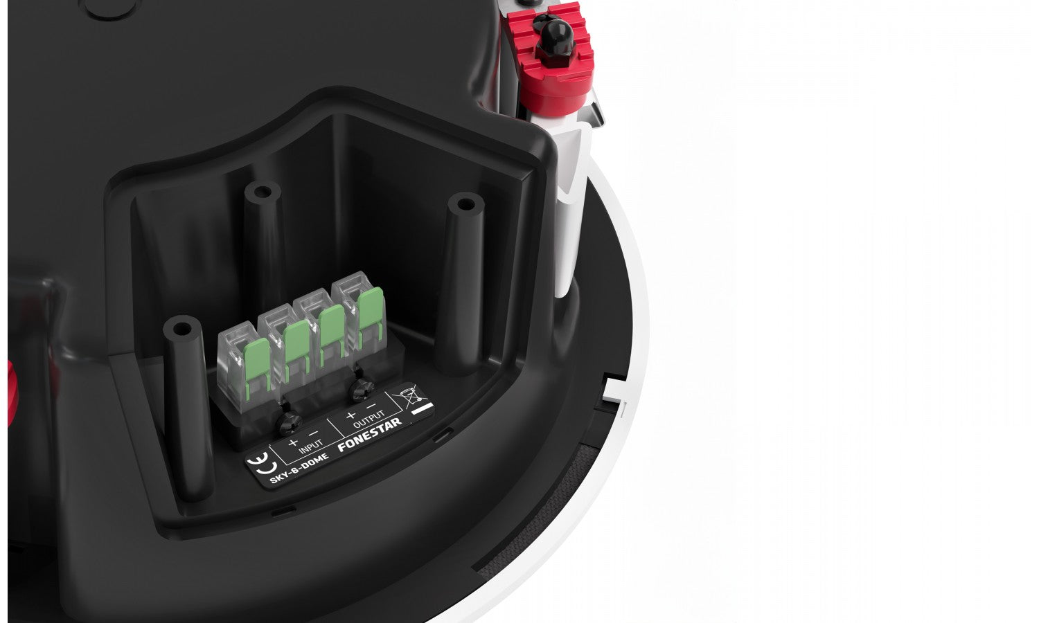 Fonestar SKY-6-DOME Diffusore da soffitto ip-65 6"20 w rms a 8 ohm 103 db