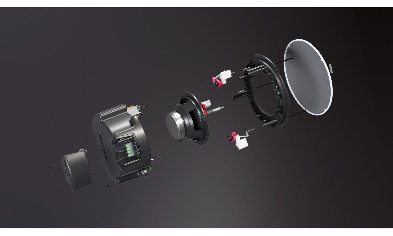 Fonestar SKY-8T-DOME Diffusore da soffitto 8" ip-65 trasformatore 100v 30/15/7.5/3.75 w rms