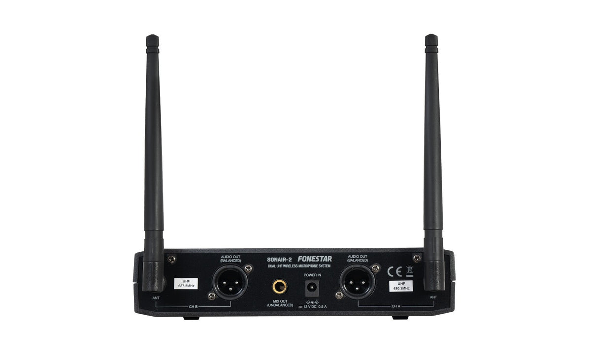 Fonestar SONAIR-2M Doppio microfono palmare wireless