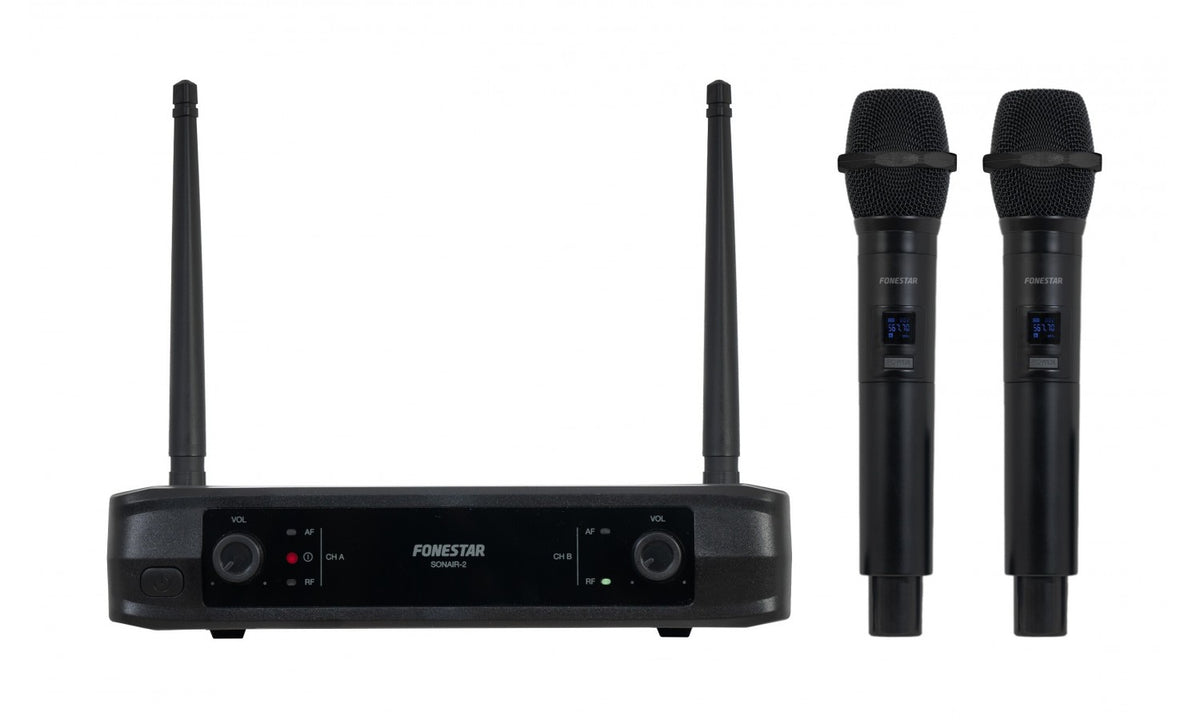 Fonestar SONAIR-2M Doppio microfono palmare wireless