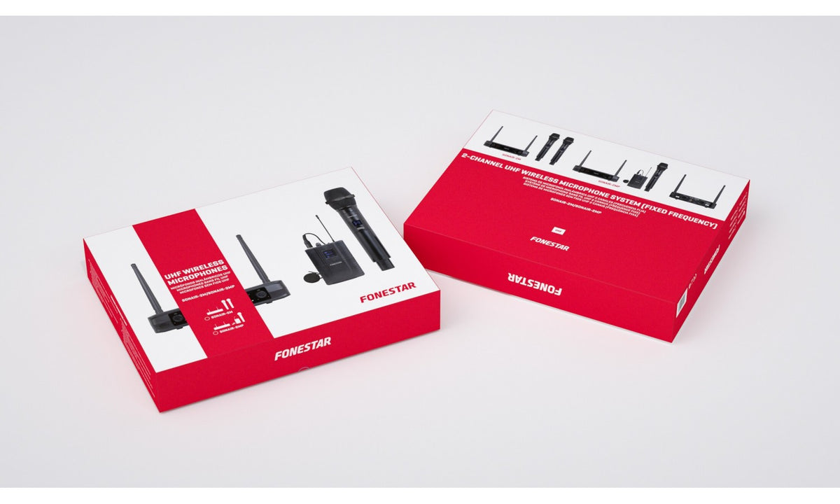 Fonestar SONAIR-2M Doppio microfono palmare wireless