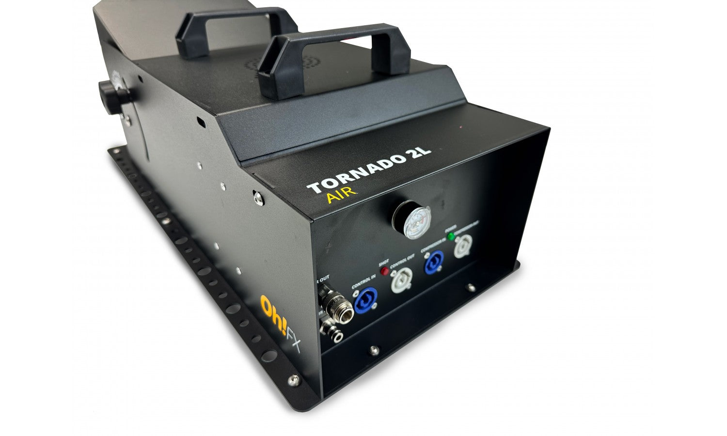 Oh-fx TORNADO 2L AIR Macchina spara coriandoli e filanti ad aria compressa, con compressore