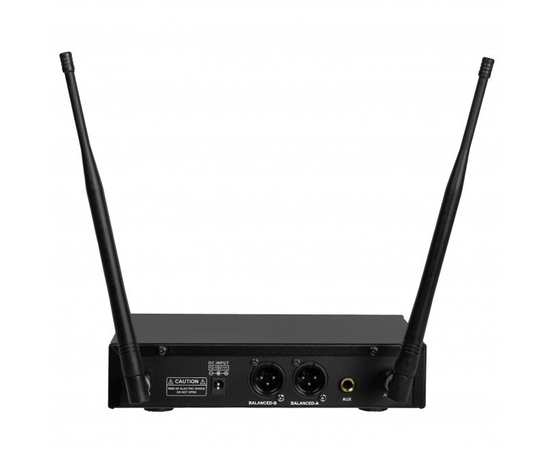 Zzipp TXZZ412 Set radiomicrofono uhf doppio con2 trasmettitori palmari