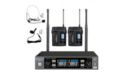 Zzipp TXZZ416 Set radiomicrofono uhf doppio con2 trasmettitori bodypack