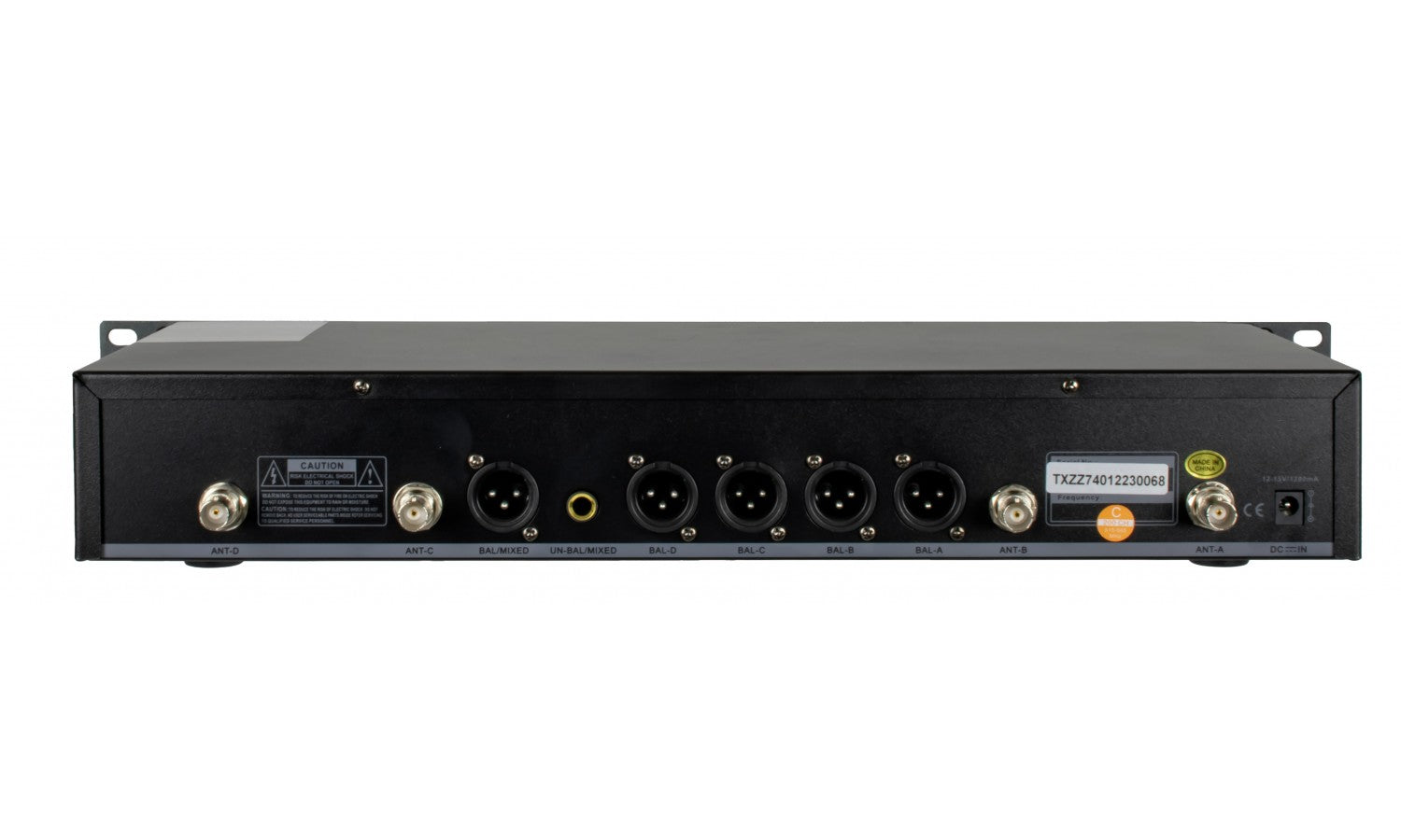 Zzipp TXZZ740 Ricevitore uhf 4x50 canali 515-565 mhz