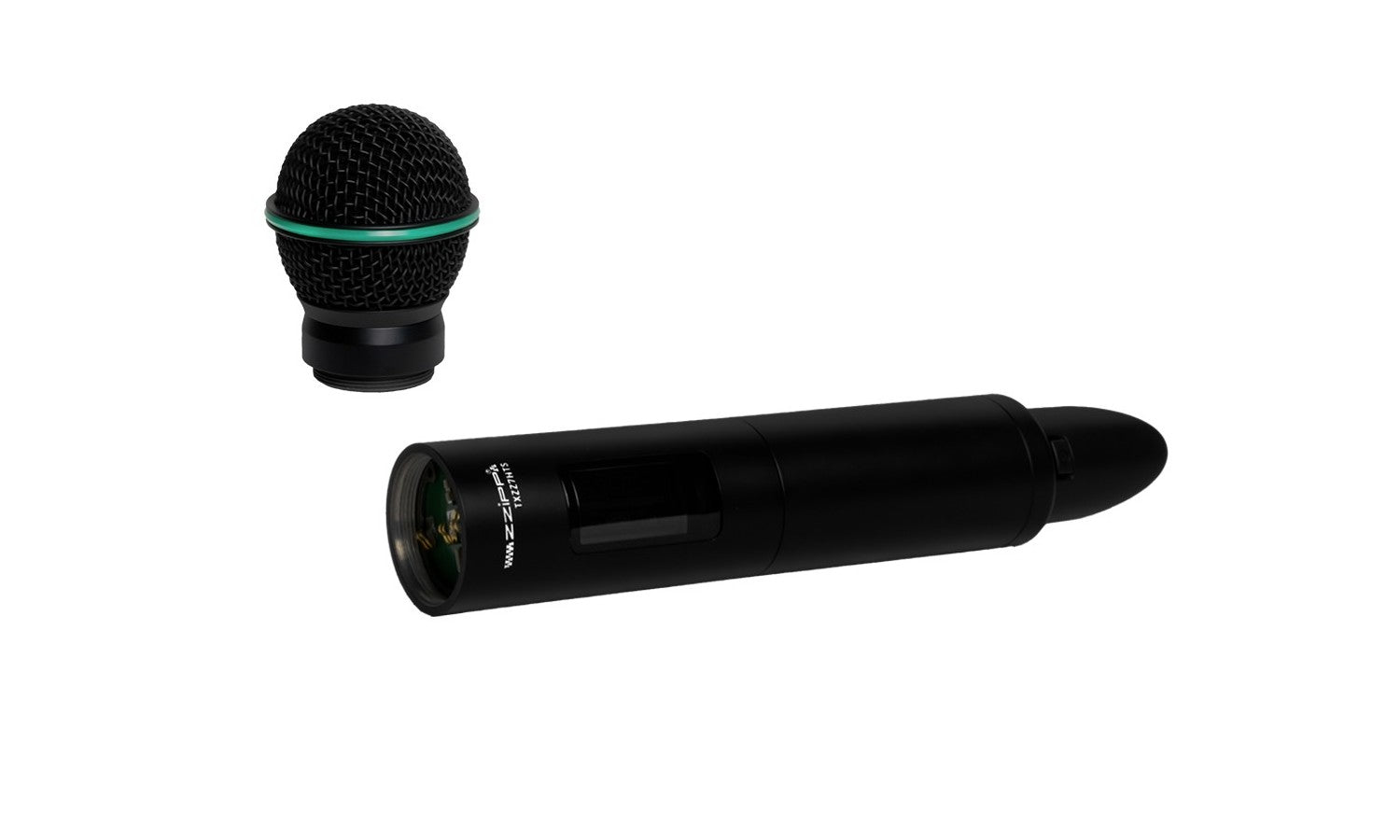 Zzipp TXZZ7HTS Radiomicrofono palmare con capsula intercambiabile ricevitori txzz7